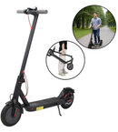 Patinete Elétrico 350w Dobrável Adulto Preto Com Display Lcd, Freio Elétrico, Velocidade De 25km/h E Suporte Até 120kg