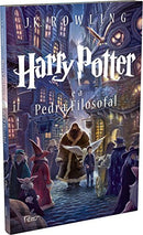 Box Harry Potter Scholastic - castelo (caixa azul): com 02 marcadores + Varinha Mágica (QUEIMA DE ESTOQUE)