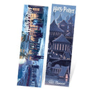 Box Harry Potter Scholastic - castelo (caixa azul): com 02 marcadores + Varinha Mágica (QUEIMA DE ESTOQUE)
