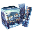 Box Harry Potter Scholastic - castelo (caixa azul): com 02 marcadores + Varinha Mágica (QUEIMA DE ESTOQUE)