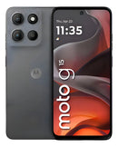 Smartphone Motorola Moto G15 - 256gb 12gb (4gb Ram+8gb Ram Boost) E Camera 50mp Com Ai E Night Vision Bateria De 5200 Mah Tela Fhd+ 6.7 Com Superbrilho Nfc - Grafite