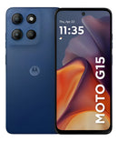 Smartphone Motorola Moto G15 - 256gb 12gb (4gb Ram+8gb Ram Boost) E Camera 50mp Com Ai E Night Vision Bateria De 5200 Mah Tela Fhd+ 6.7 Com Superbrilho Nfc - Grafite