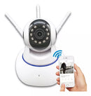 Câmera Segurança 3 Antenas Ip Onvif Wifi Orbitronic