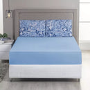 Jogo De Cama King C/ Elástico Malha 100% Algodão Estampado