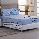 Jogo De Cama King C/ Elástico Malha 100% Algodão Estampado