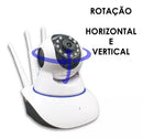 Câmera Segurança 3 Antenas Ip Onvif Wifi Orbitronic