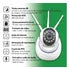 Câmera Segurança 3 Antenas Ip Onvif Wifi Orbitronic